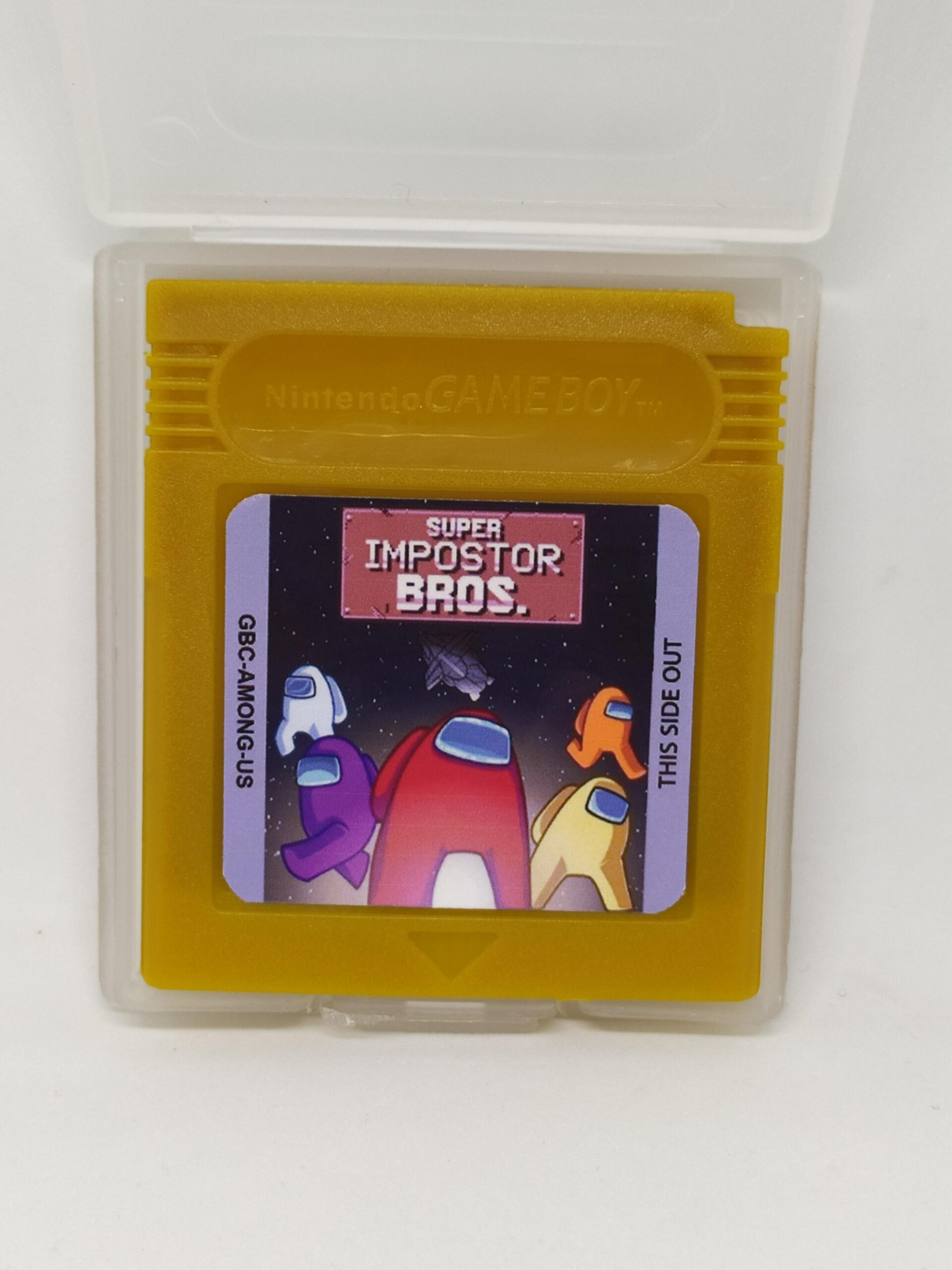 Super Impostor Bros (Among us) for gameboy / game boy color