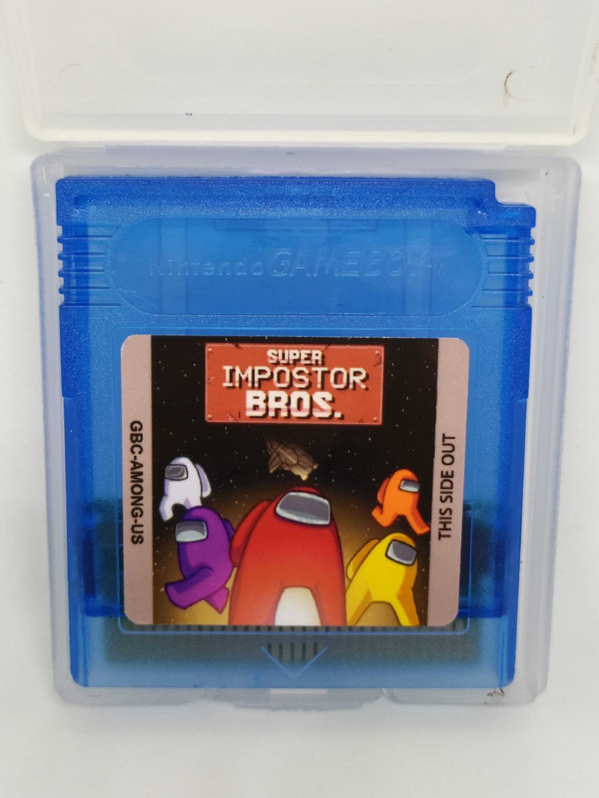 Super Impostor Bros (Among us) for gameboy / game boy color