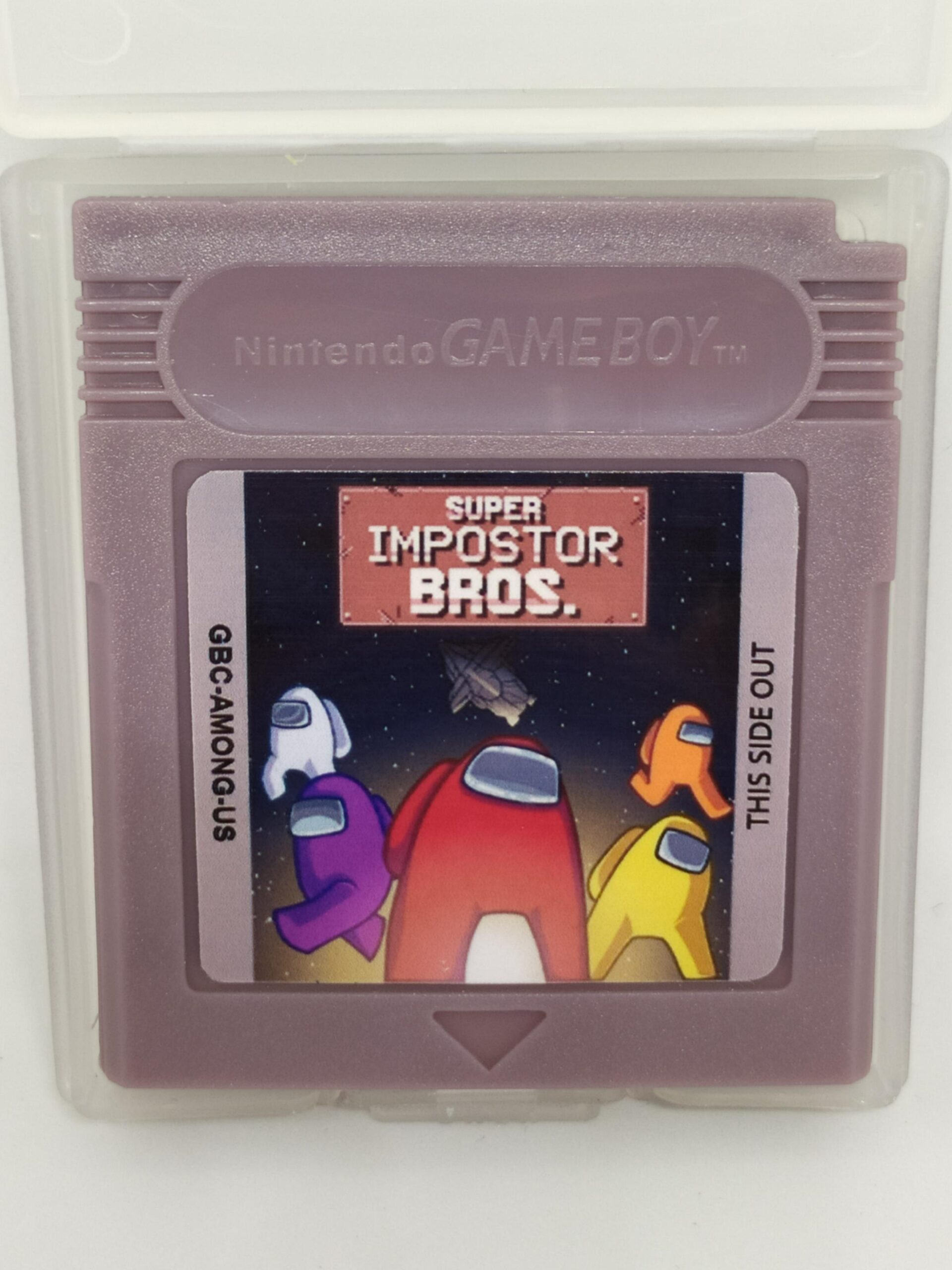 Super Impostor Bros (Among us) for gameboy / game boy color