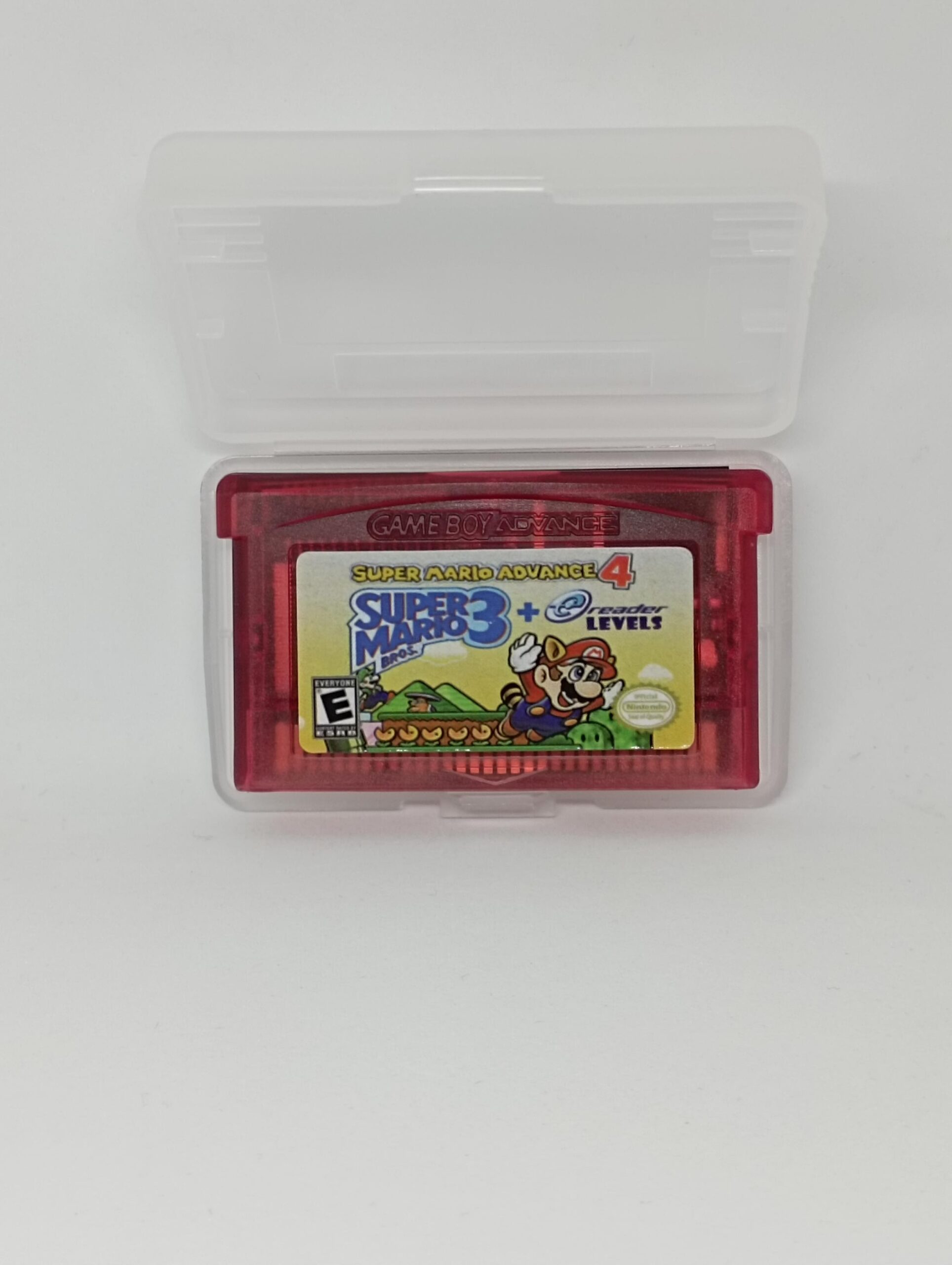 Super Mario Advance 4 with extra BONUS 38 e-reader ecard Levels