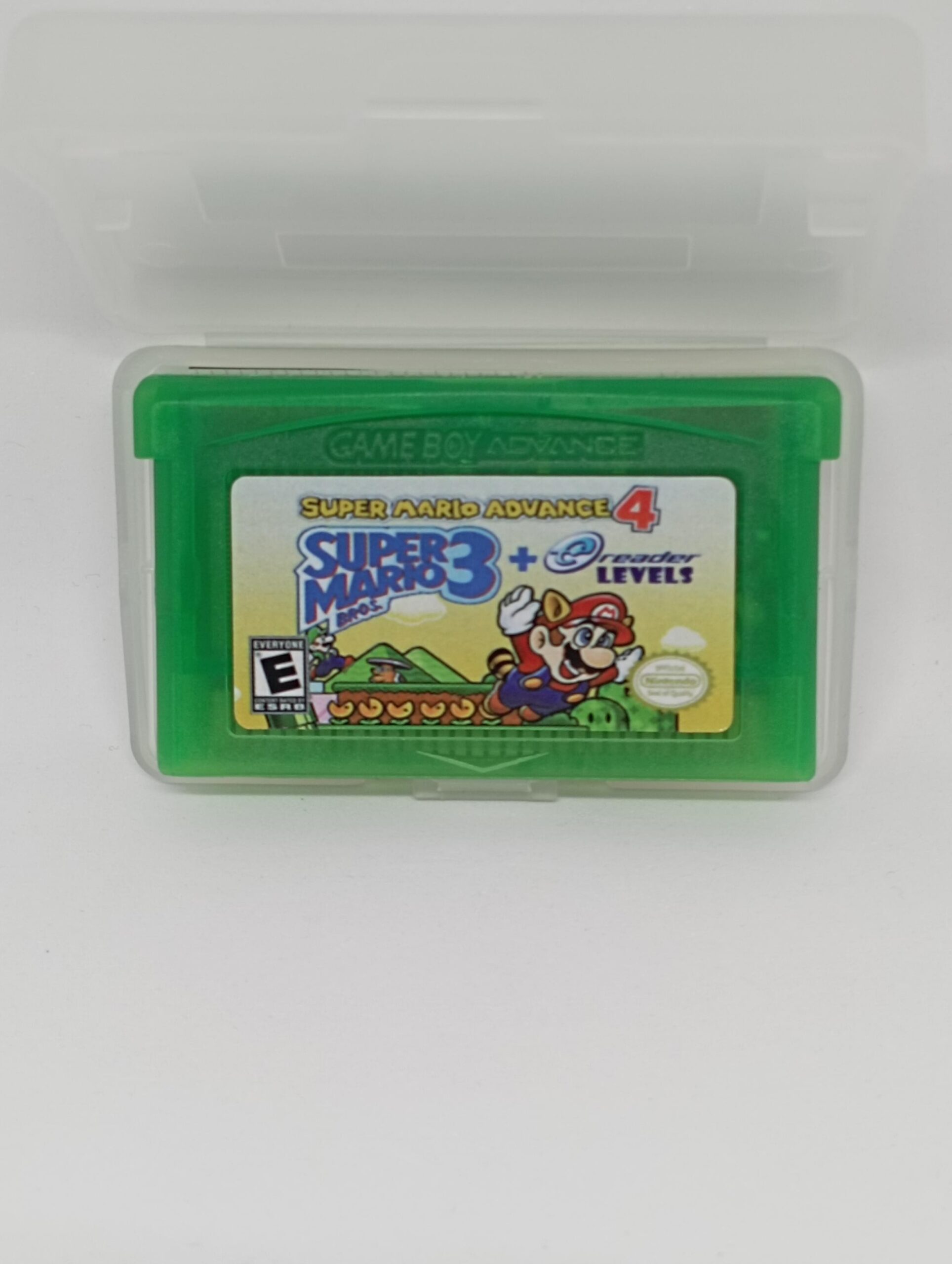 Super Mario Advance 4 with extra BONUS 38 e-reader ecard Levels