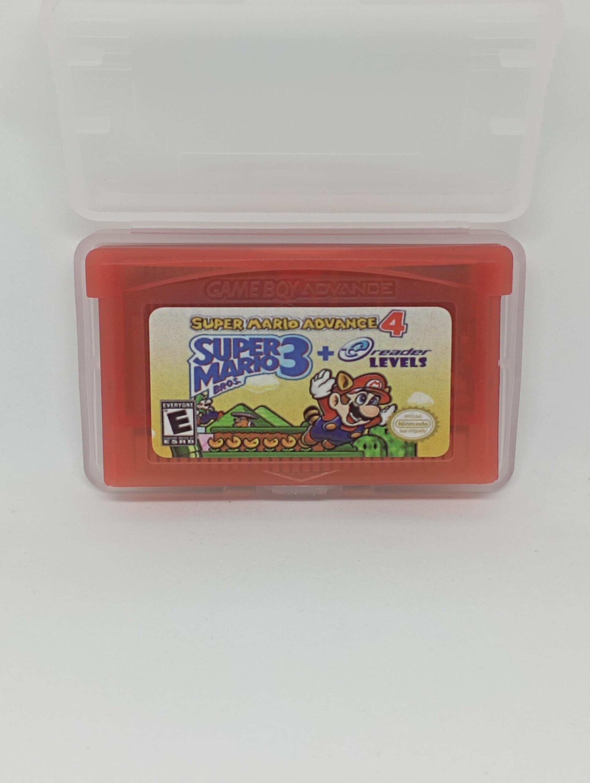Super Mario Advance 4 with extra BONUS 38 e-reader ecard Levels