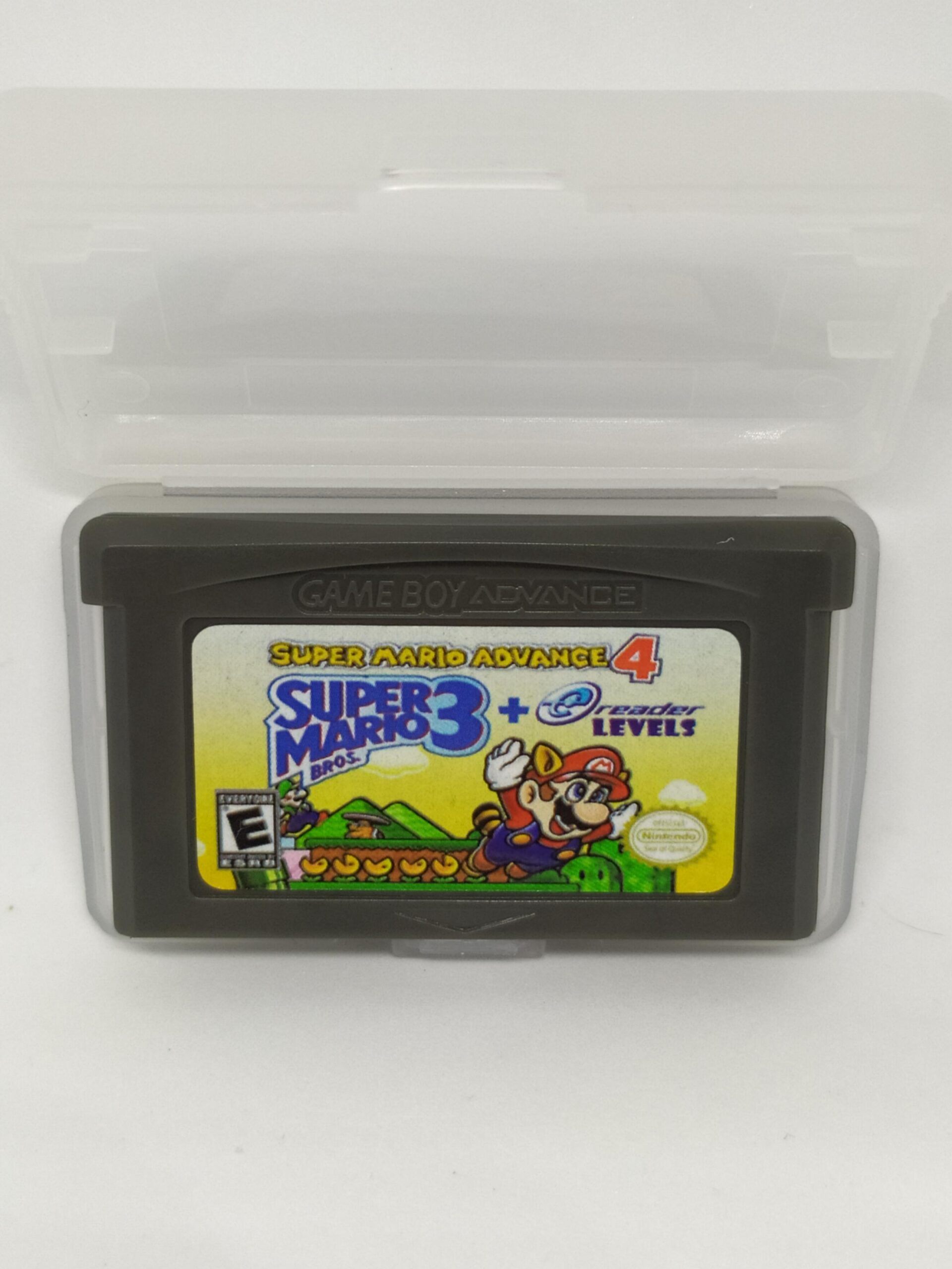 Super Mario Advance 4 with extra BONUS 38 e-reader ecard Levels
