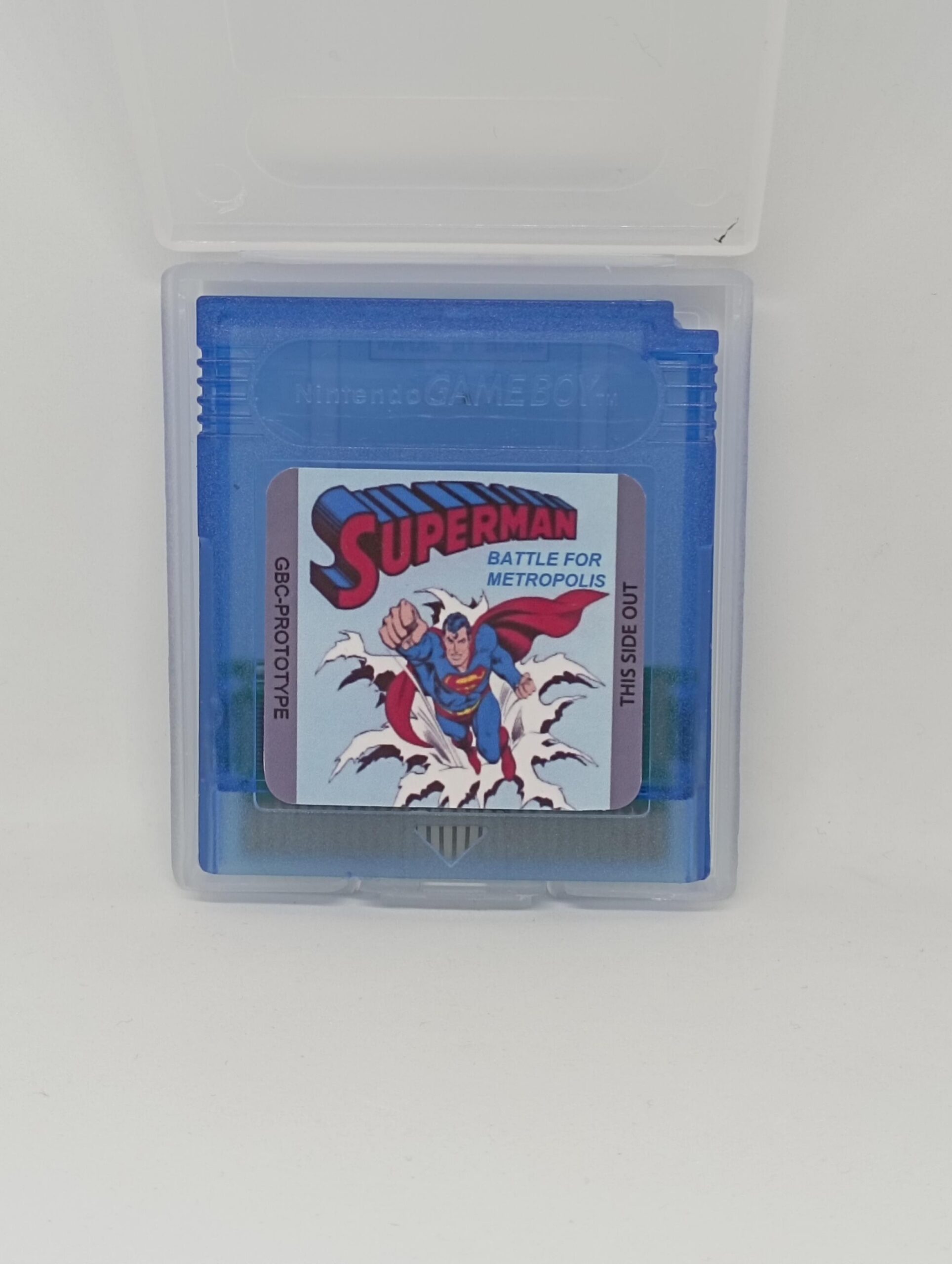 SUPERMAN Batle for Metropolis early prototype Unreleased