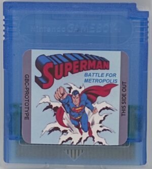 Superman Battle for Metropolis – Unreleased GBC Prototype, Unfinished | Game Boy Color