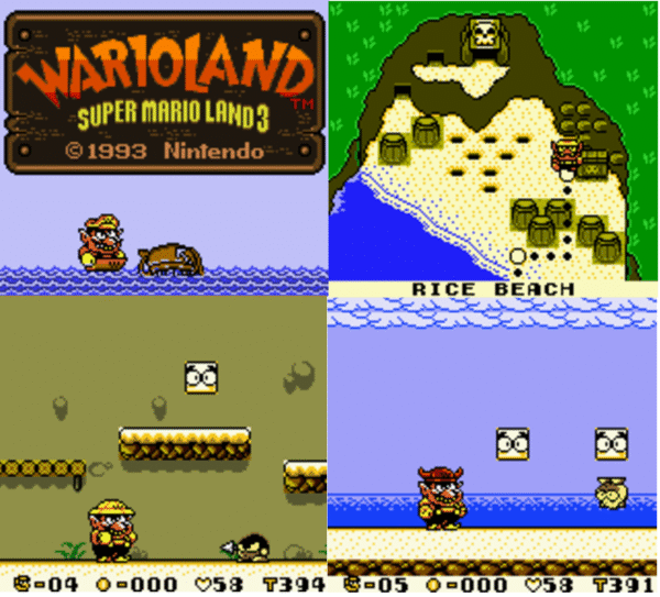 WARIO LAND 1 DX (colorized hack)latest version 1.2