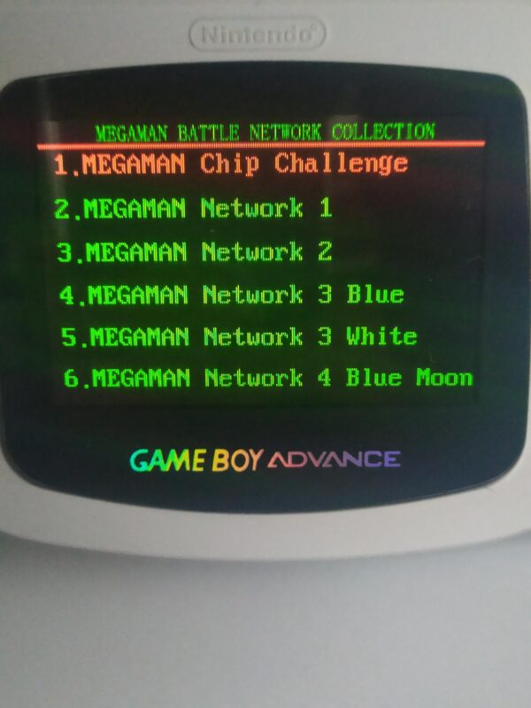 MEGAMAN BATTLE NETWORK CLASSIC COLLECTION 12 IN 1 FOR NINTENDO GAMEBOY ADVANCE AND DS