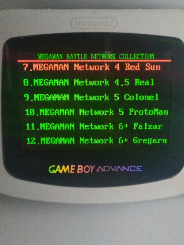 Megaman Battle Network Classic Collection 12 In 1 For Nintendo Gameboy Advance or DS