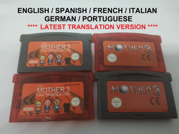 Mother 3 Fan Translation Latest Version English Spanish French Italian German Portuguese For Nintendo Gameboy Advance or DS