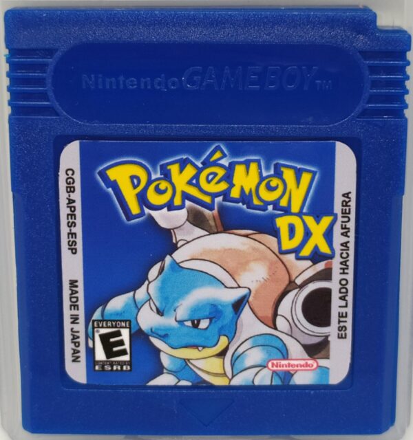 cartucho de pokemon azul dx spanish