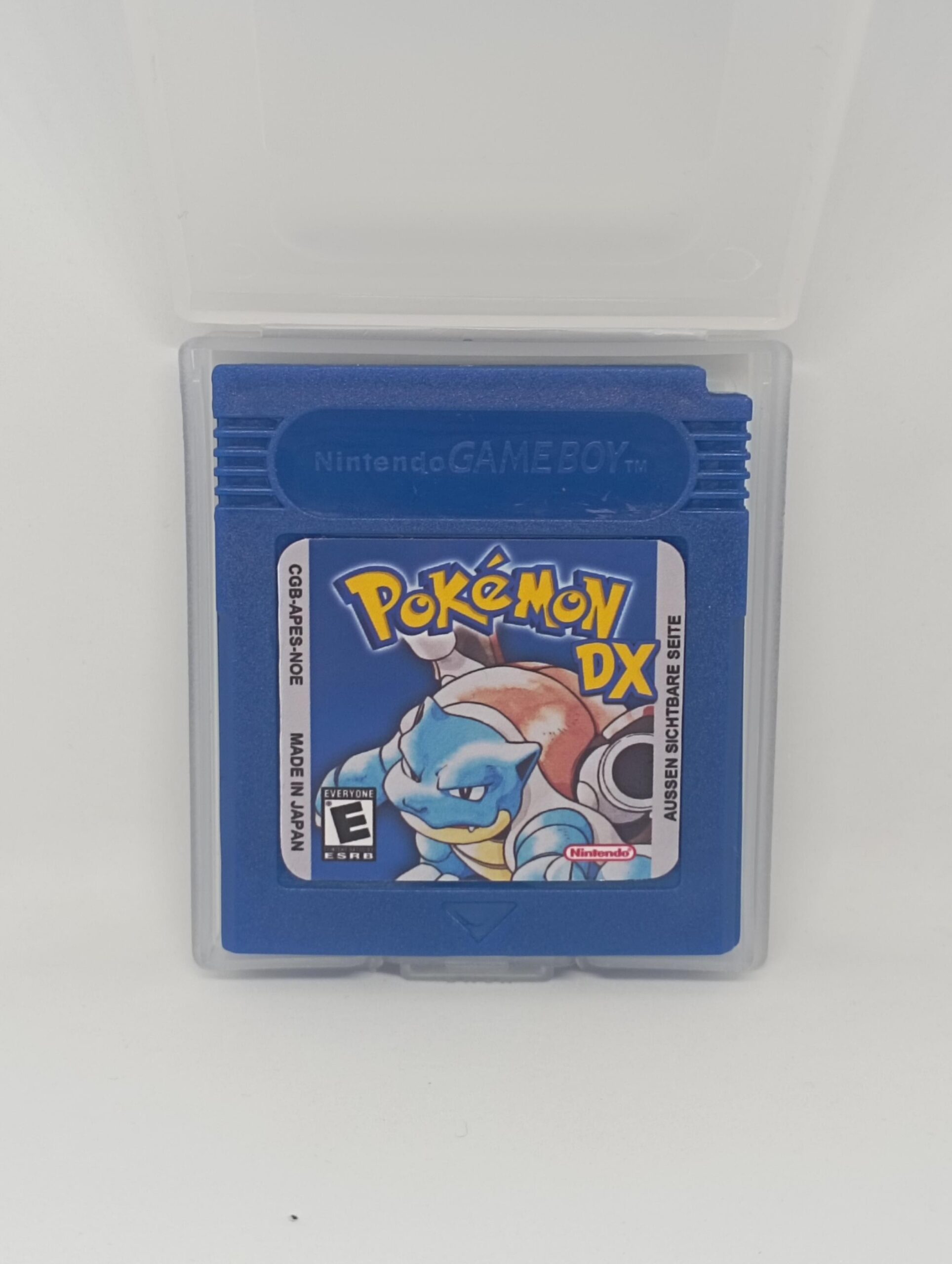 Pokemon - Blaue Edition DX German / Deutsche Language For Nintendo Gameboy Color