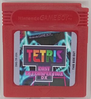 Tetris Rosy Retrospection DX – Colorized Hack with Modern Features | Custom Game Boy Color Cartridge