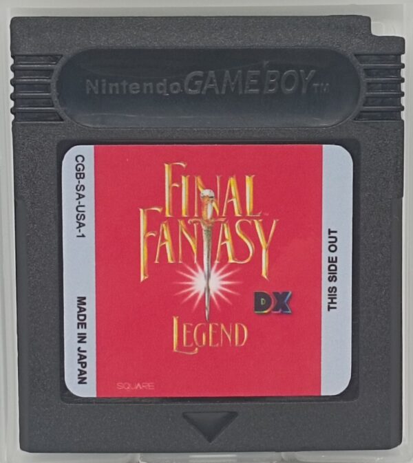 Final Fantasy Legend I DX – Where the SaGa Trilogy Began, Now in Full Color | Custom GBC Cartridge