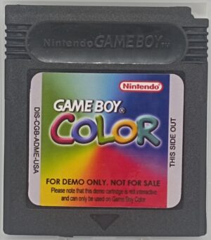 IMG_20251020_165450 Nintendo GameBoy Color Promotional Demo (store kiosks) Cartridge FOR NINTENDO GAMEBOY Color