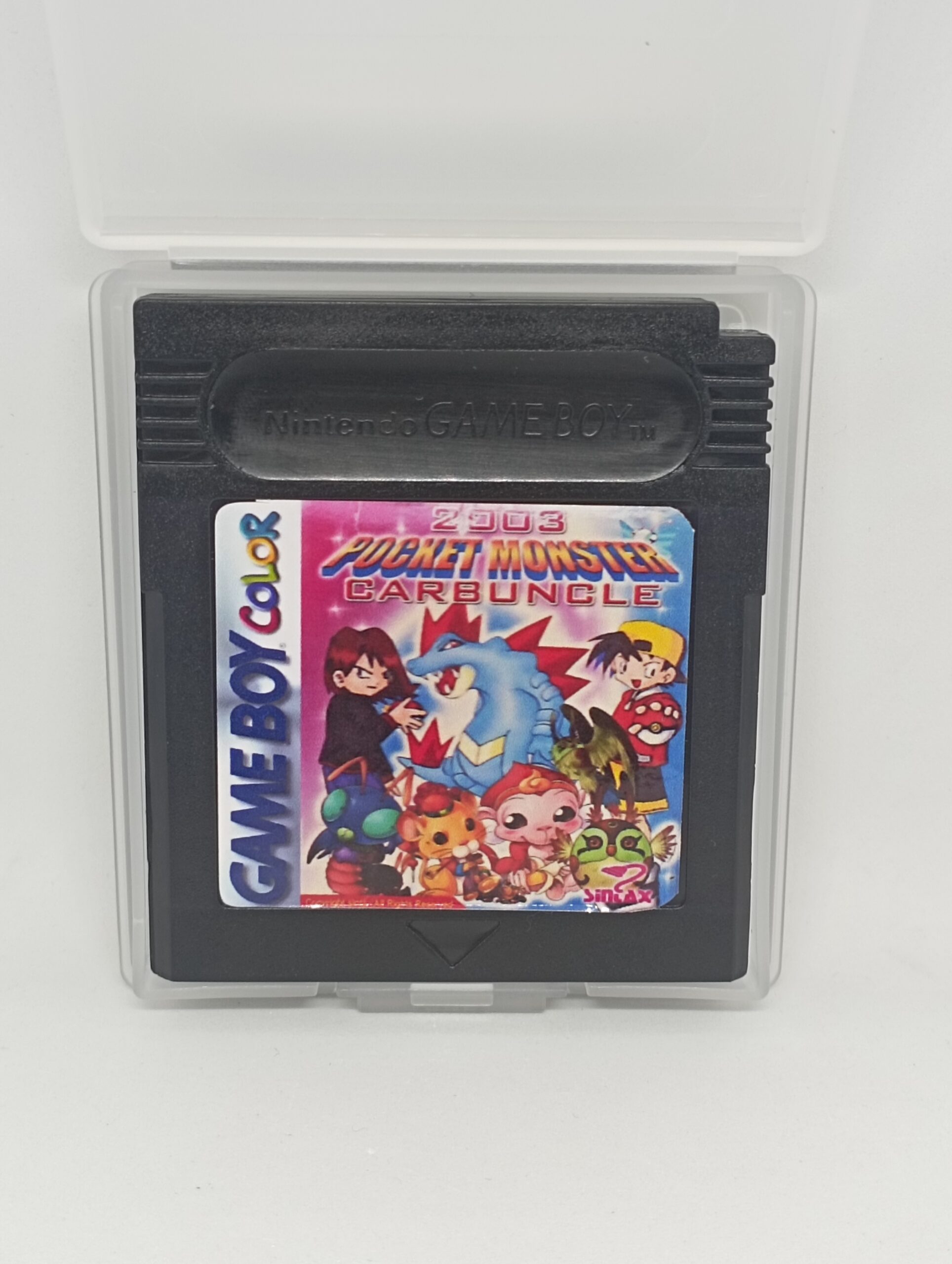 2003 Pocket Monster Carbuncle by Sintax Unlicensed For Nintendo Gameboy Color