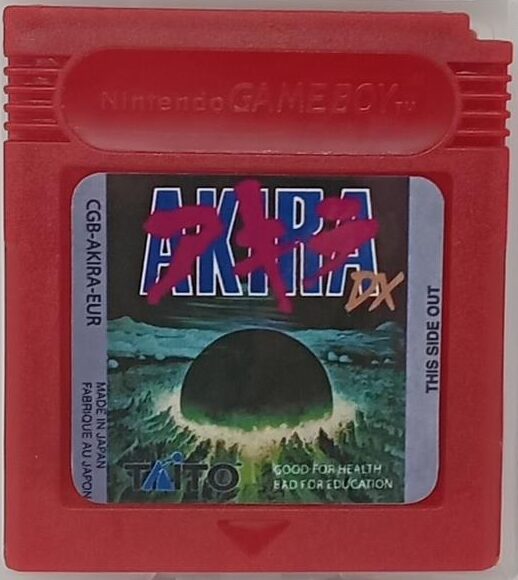 Akira DX GBC For Nintendo Gameboy Color