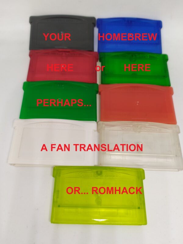 Custom nintendo gameboy advance cartridge gba (CONTACT FIRST)