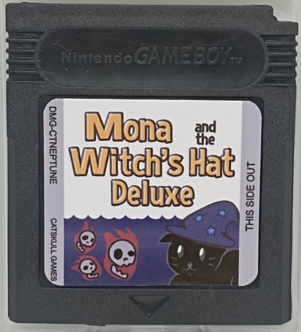 Mona and the Witch's Hat Deluxe – GBC Homebrew | Custom Game Boy Color Cartridge