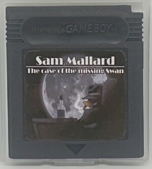 Sam Mallard: The Case of the Missing Swan – Noir Adventure Homebrew | Custom Game Boy Cartridge