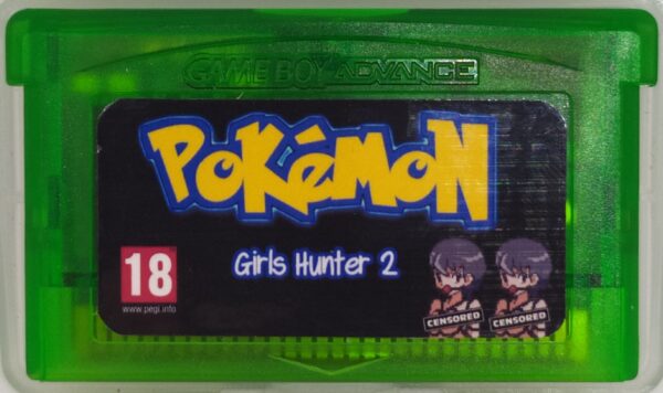 Pokémon Girls Hunter 2 – 18+ FireRed ROM Hack, New Tiara Region, Sequel to Girls Hunter | Custom GBA Cartridge