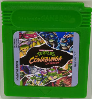 TMNT Cowabunga Collection – All 3 Game Boy Ninja Turtles Games on One Cartridge | Custom GB / GBC Cartridge