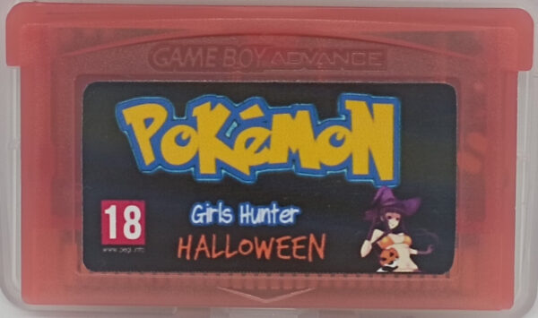 Pokémon Girls Hunter Halloween – 18+ FireRed ROM Hack, Halloween Island, Spin-Off Entry Custom GBA Cartridge Pokémon Girls Hunter Halloween – 18+ FireRed ROM Hack, Halloween Island, Spin-Off Entry | Custom GBA Cartridge