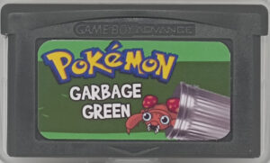 Pokémon Garbage Green – LeafGreen Trashlocke Hack, Only Bad Pokémon, Gauntlet Challenge | Custom GBA Cartridge