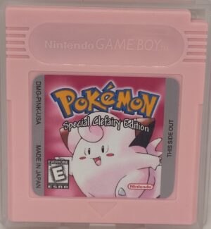 Pokémon Pink Version: Special Clefairy Edition – The Pokémon Pink That Never Was, Clefairy as Starter | Custom Game Boy Color Cartridge