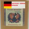pocket monster 97 noe Pokémon Super Gold '97 auf Deutsch – ROM-Hack aus geleakten Spaceworld-1997-Daten | Custom Game Boy Modul