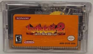 Boktai 2: Solar Boy Django – GBA Action-RPG Sequel, Solar Forge, Working Solar Sensor & RTC | Custom GBA Cartridge