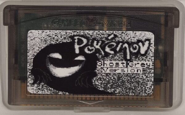 Pokémon: Ghost Grey Version – Horror FireRed Hack, Kanto 2049, Black & White, 200+ Ghost Pokémon | Custom GBA Cartridge